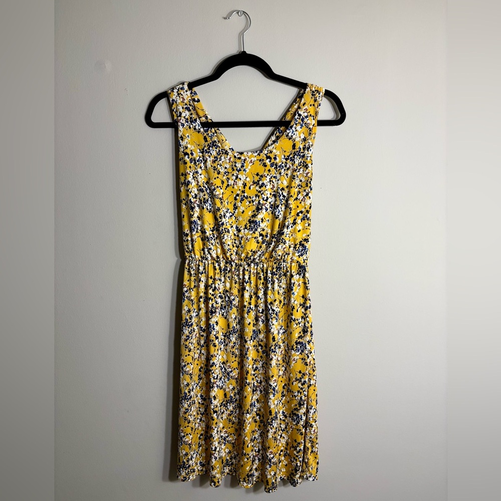Floral Yellow Dress